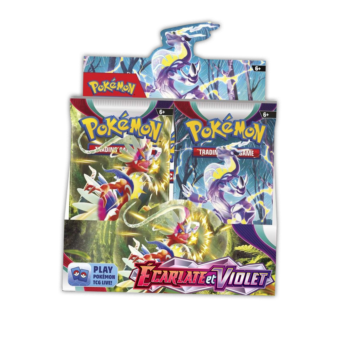 Display 36 boosters Pokémon Écarlate et Violet EV1 (FR)