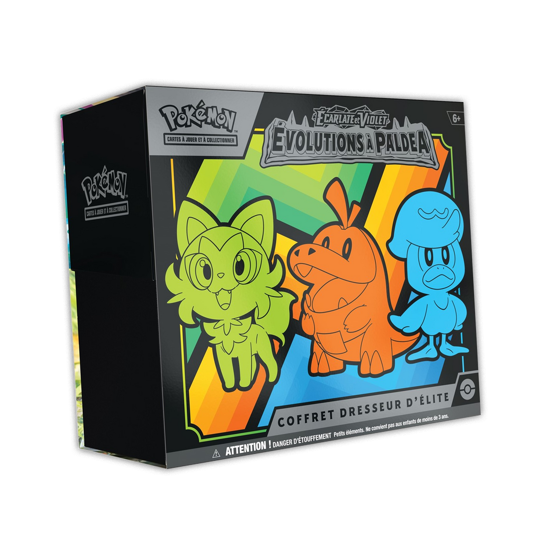 Coffret Dresseur d'Élite Pokémon Évolutions à Paldea EV2 (FR)
