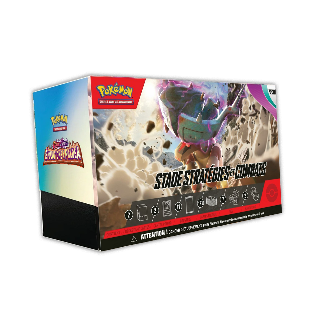 Stade Stratégies et Combats Pokémon Évolutions à Paldea EV2 (FR)