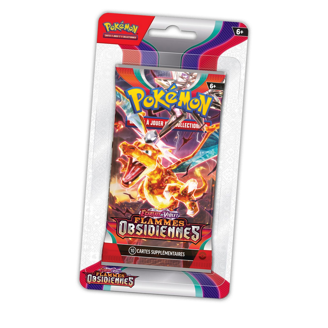 Booster sous blister Pokémon Flammes Obsidiennes EV3 (FR)