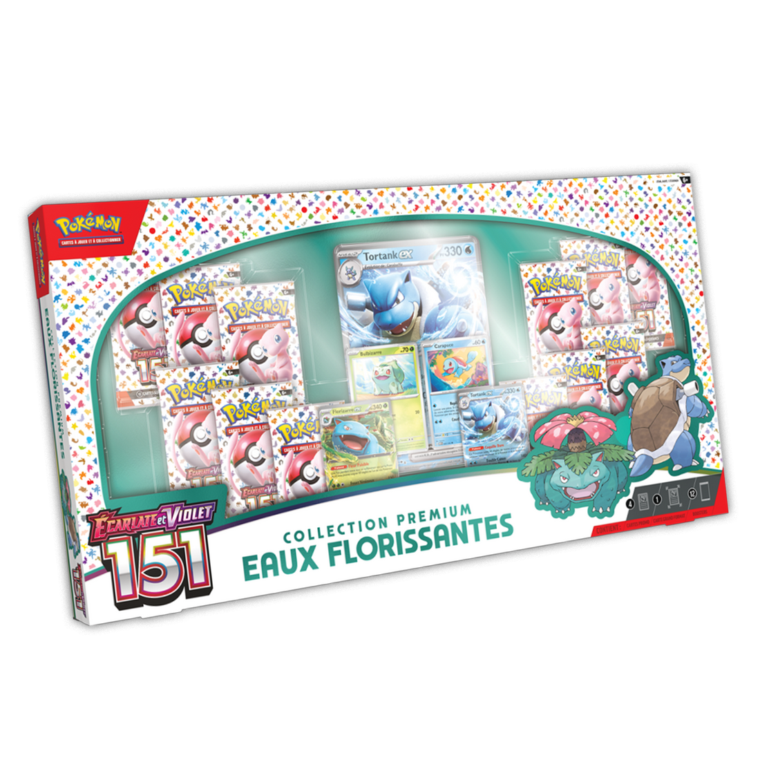 Coffret Collection Premium Pokémon 151 EV3.5 Eaux Florissantes (FR)