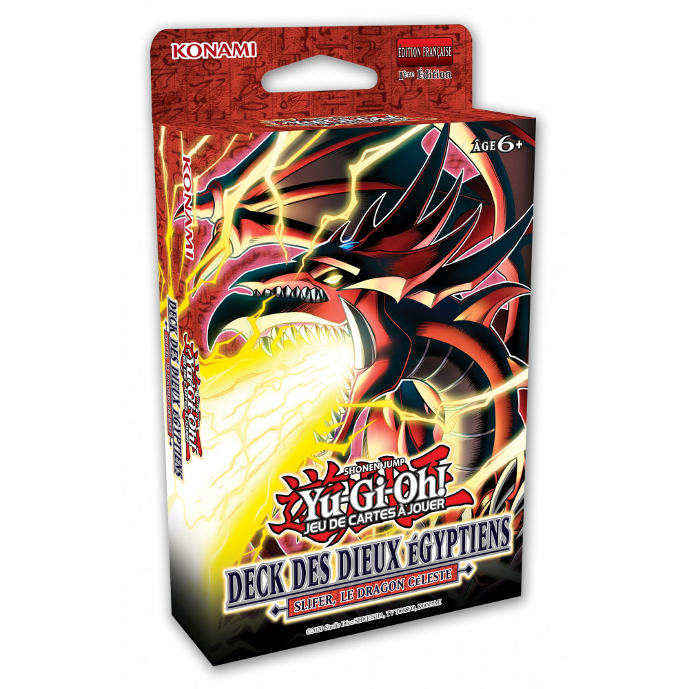 Deck du Dieu Égyptien Yu-Gi-Oh! Slifer le Dragon du Ciel (FR)