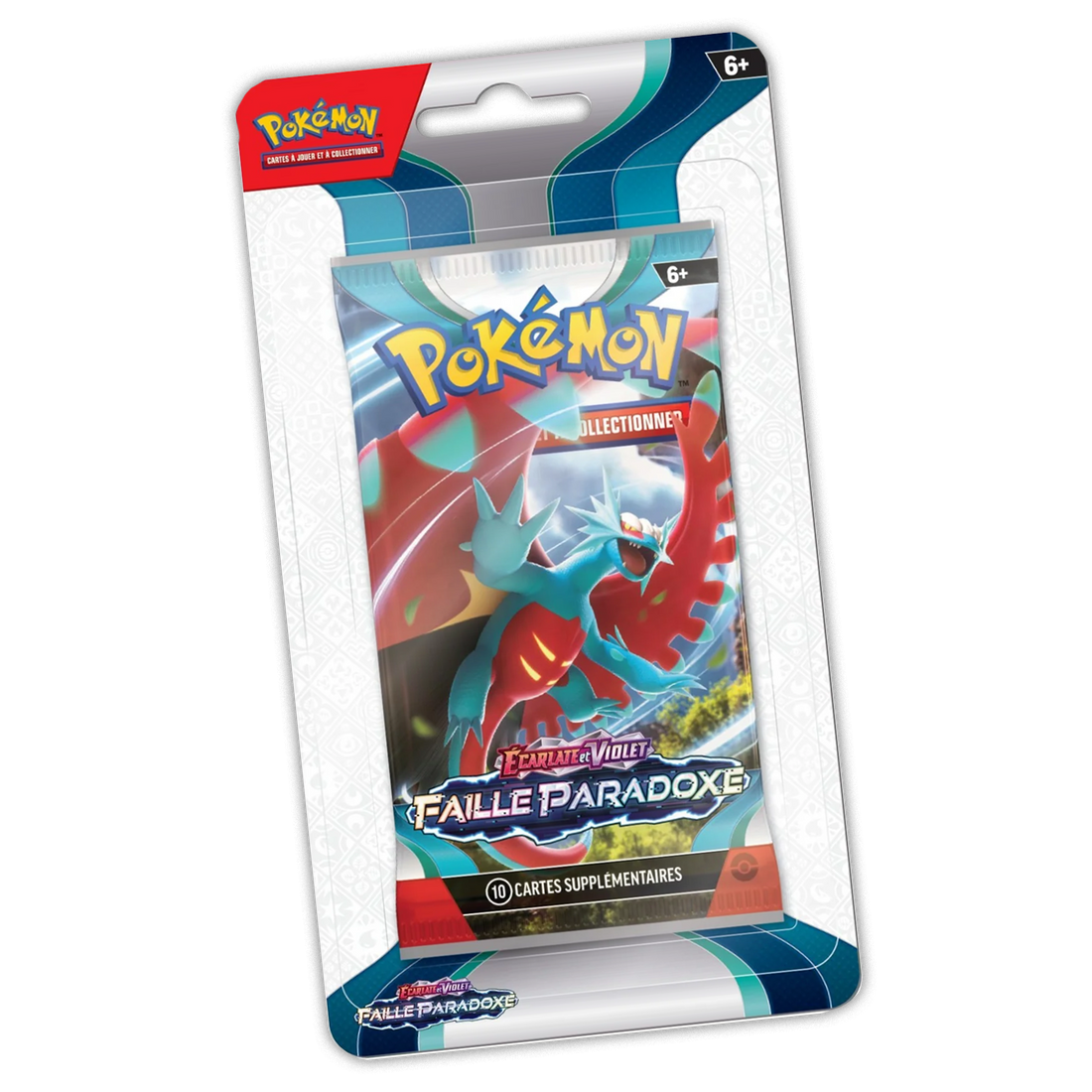 Booster sous blister Pokémon Faille Paradoxe EV4 (FR)