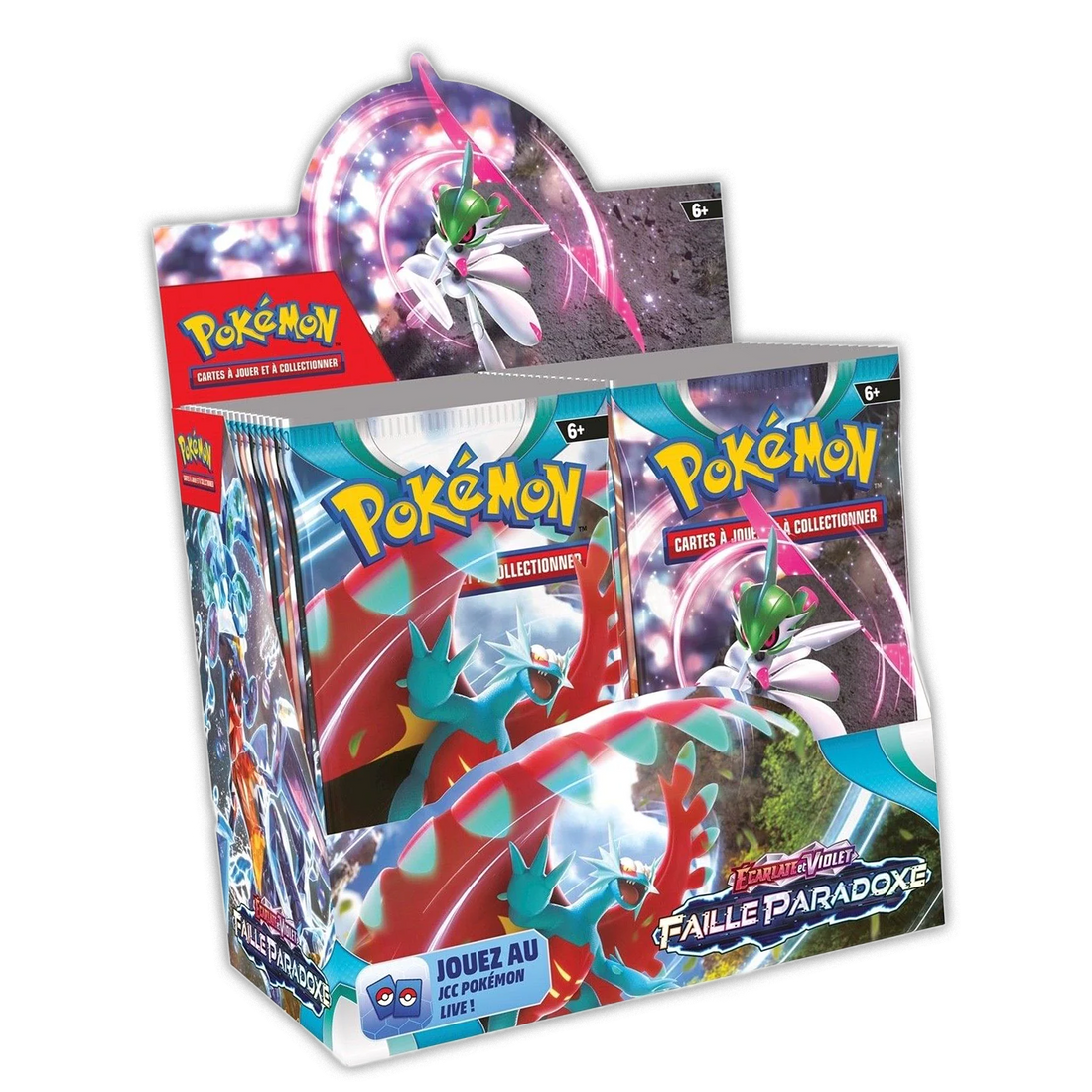 Display 36 boosters Pokémon Faille Paradoxe EV4 (FR)