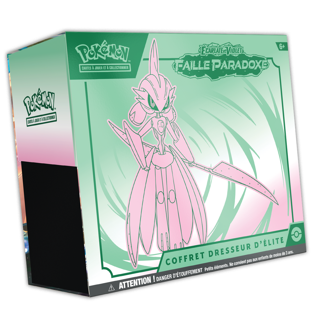 Coffret Dresseur d'Élite Pokémon Faille Paradoxe EV4 Garde-de-Fer (FR)