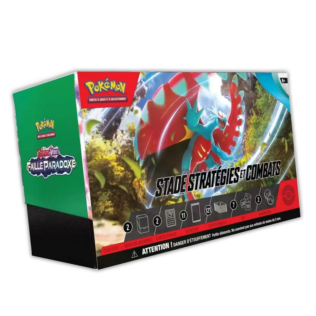 Stade Stratégies et Combats Pokémon Faille Paradoxe EV4 (FR)