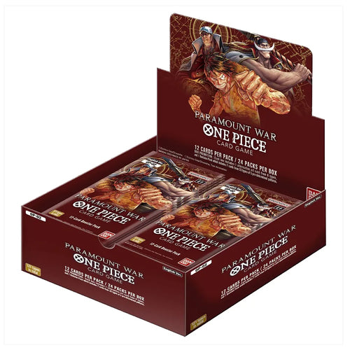 Display 24 boosters One Piece Card Game OP-02 Paramount War (EN)
