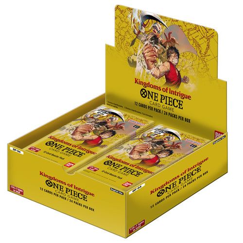 Display 24 boosters One Piece Card Game OP-04 Kingdoms of Intrigue (EN)