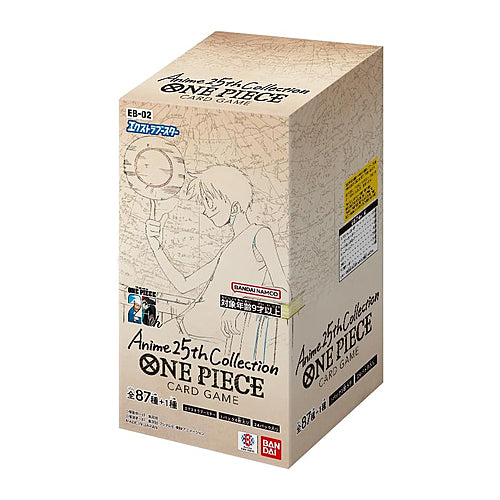 Display 24 boosters One Piece Card Game EB-02 Anime 25th Collection (JP)