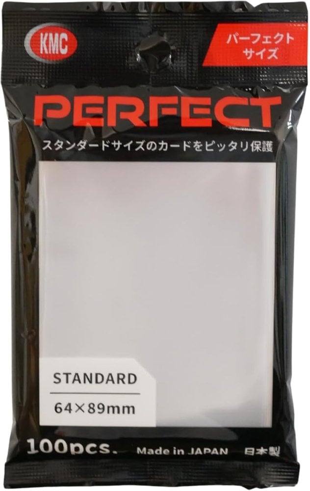 Sous-pochettes KMC Perfect Size transparentes x100 (taille standard)