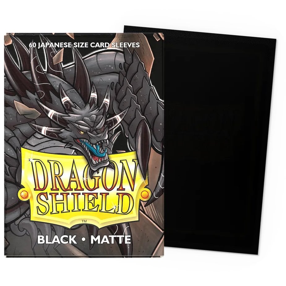 Protège-cartes Dragon Shield Matte format japonais Jet x60
