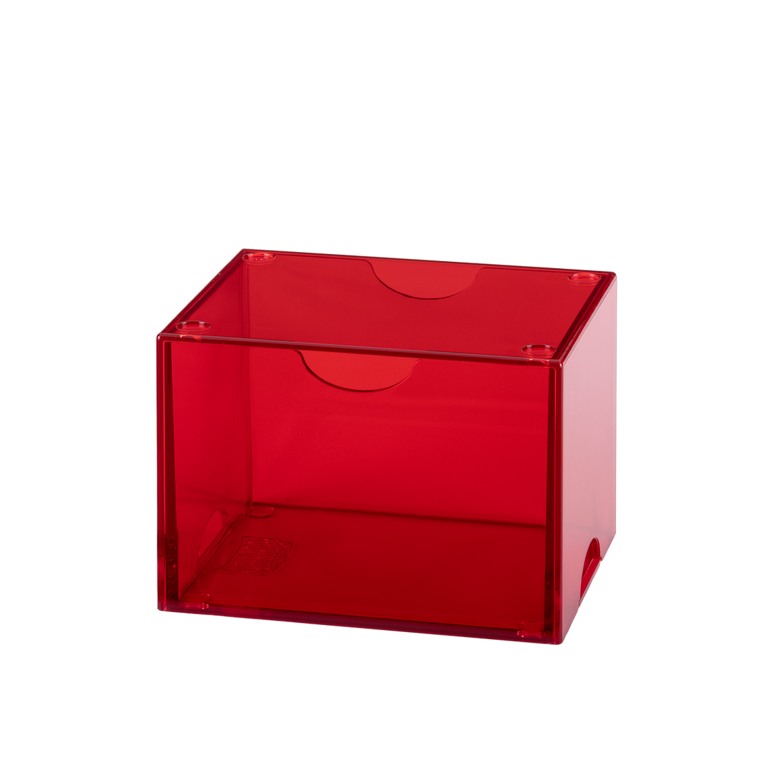 Deck box Dragon Shield Strongbox 100+ Clear Red