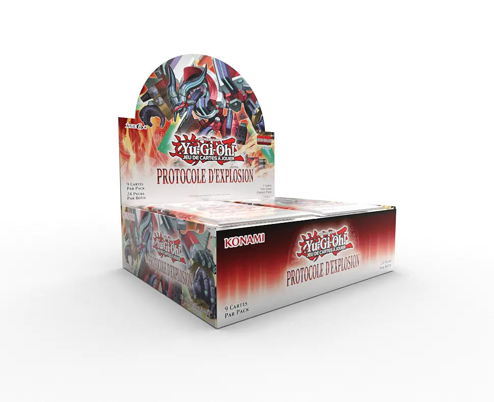 Display 24 boosters Yu-Gi-Oh! Protocole d'Explosion (FR)