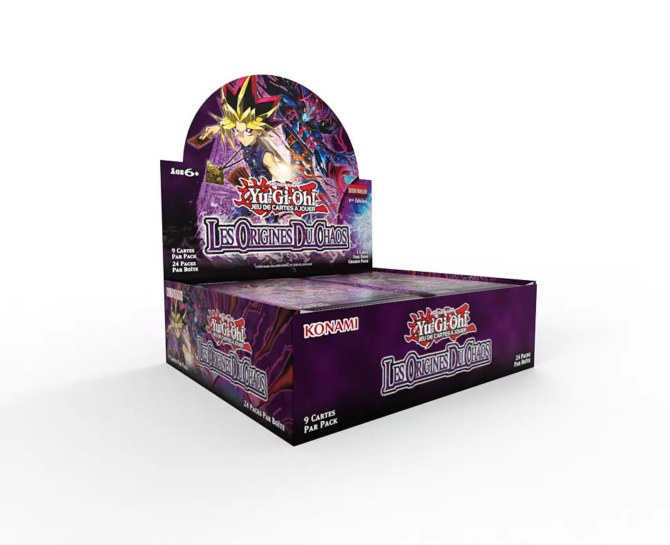 Display 24 boosters Yu-Gi-Oh! Les Origines du Chaos (FR)