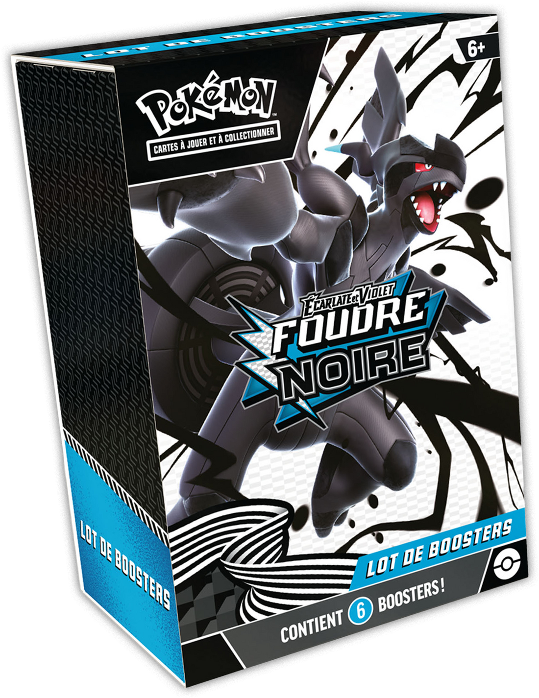 Bundle 6 boosters Pokémon Foudre Noire EV10.5 (FR)