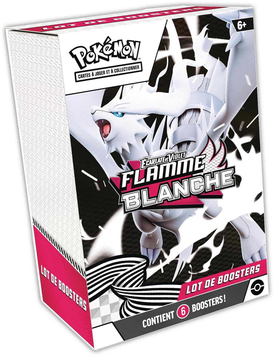 Bundle 6 boosters Pokémon Flamme Blanche EV10.5 (FR)
