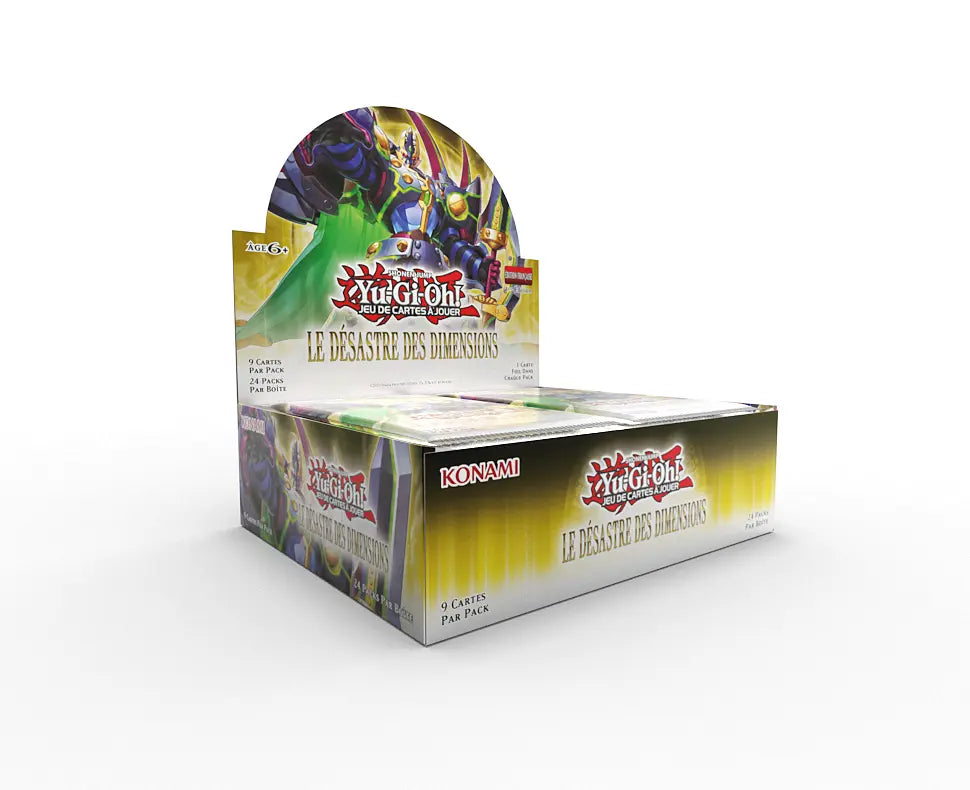 Display 24 boosters Yu-Gi-Oh! Le Désastre des Dimensions (FR)