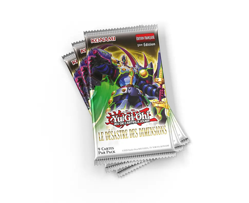 Booster Yu-Gi-Oh! Le Désastre des Dimensions (FR)