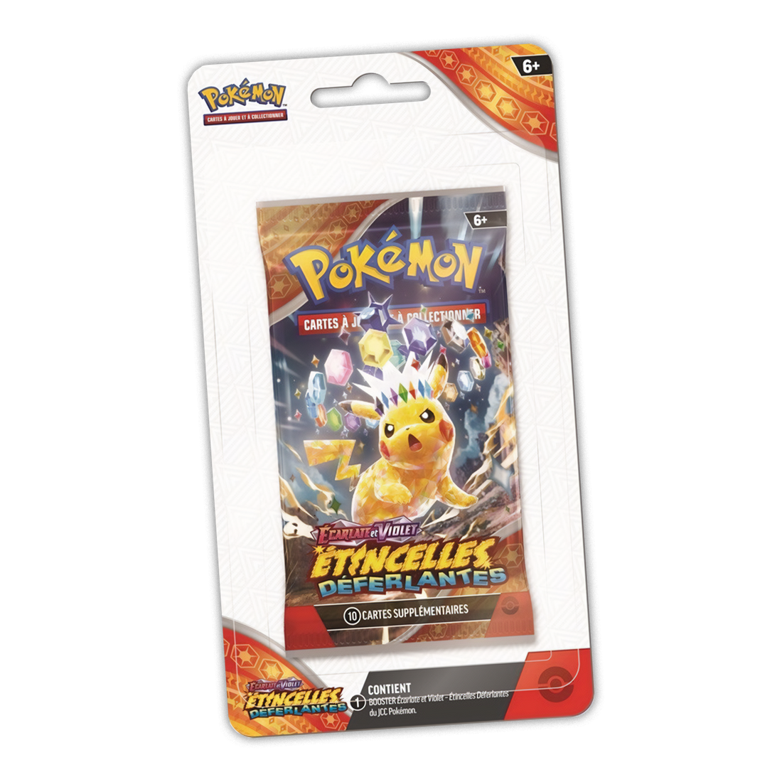 Booster sous blister Pokémon Étincelles Déferlantes EV8 (FR)