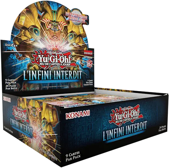 Display 24 boosters Yu-Gi-Oh! L'Infini Interdit (FR)