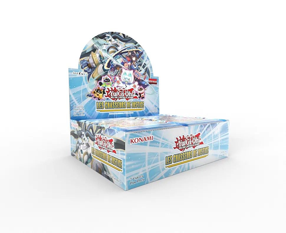 Display 24 boosters Yu-Gi-Oh! Les Chasseurs de Justice (FR)
