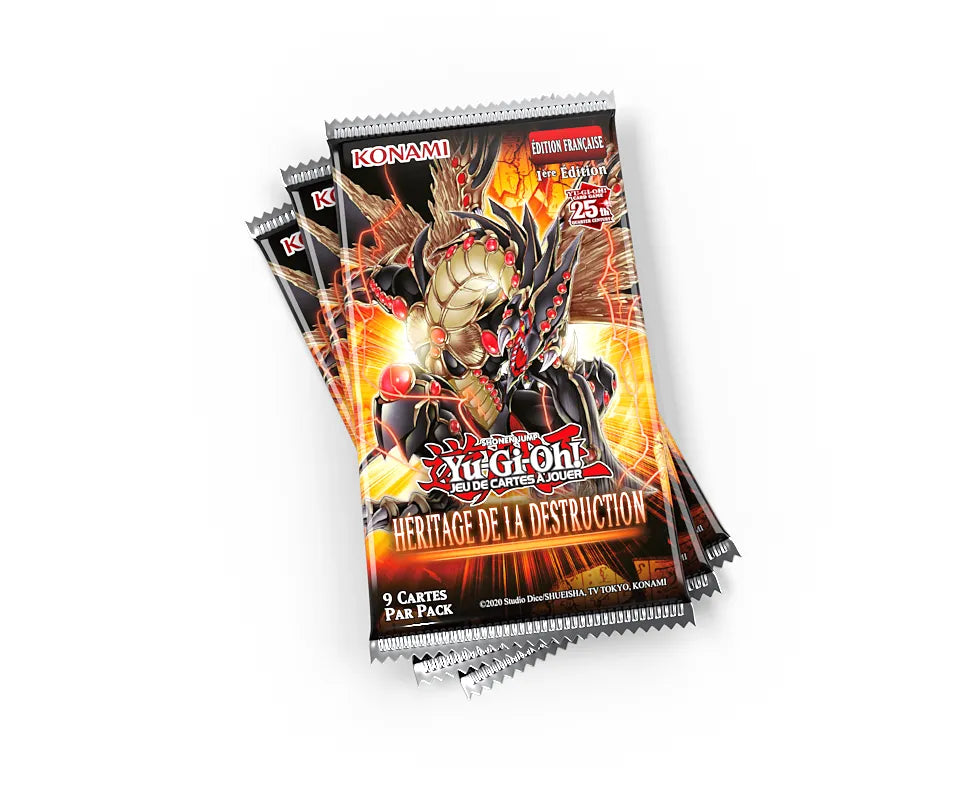 Booster Yu-Gi-Oh! Héritage de la Destruction (FR)