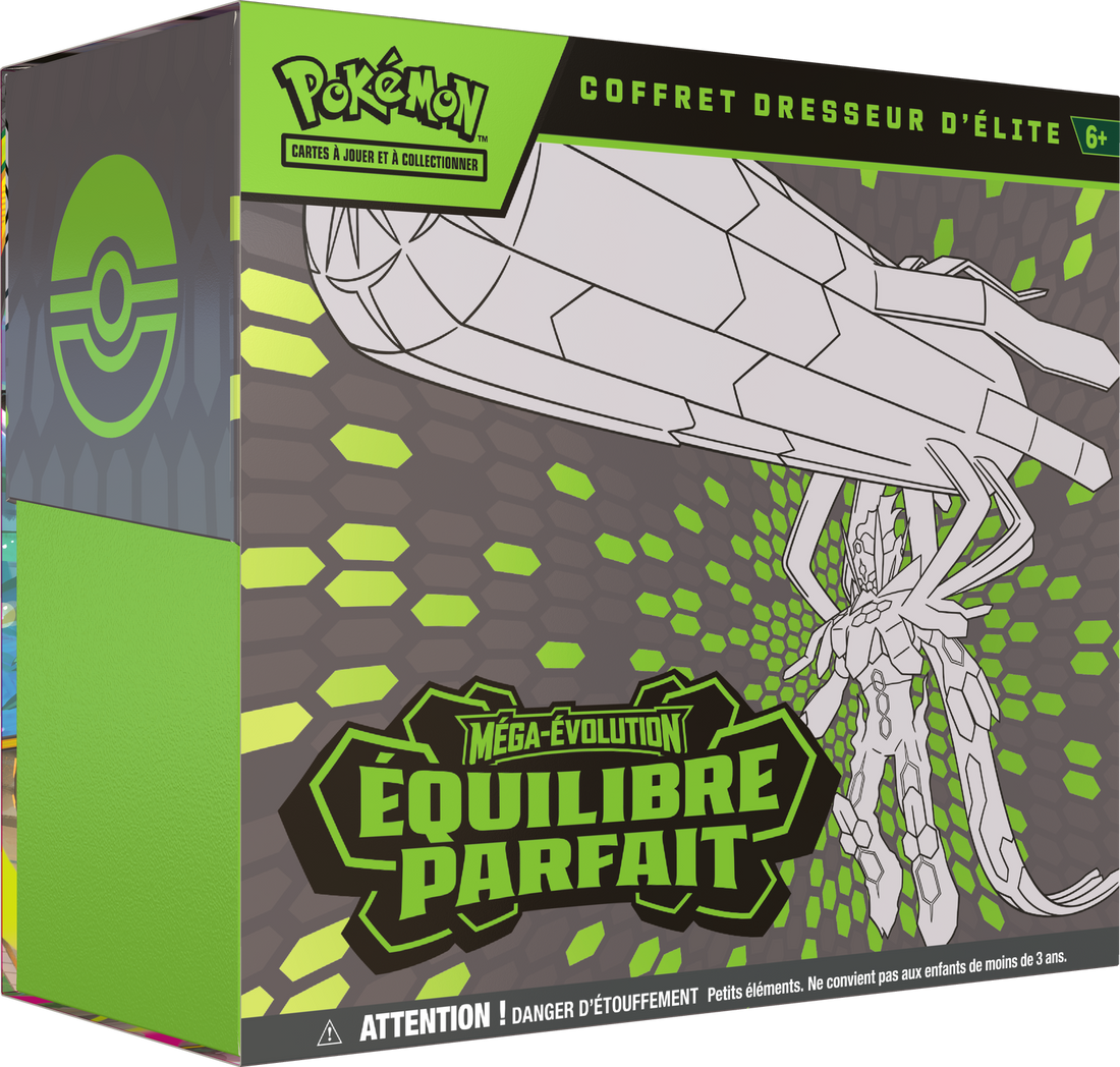 Coffret Dresseur d'élite Pokémon Équilibre Parfait ME03 – Méga-Zygarde-ex (FR)