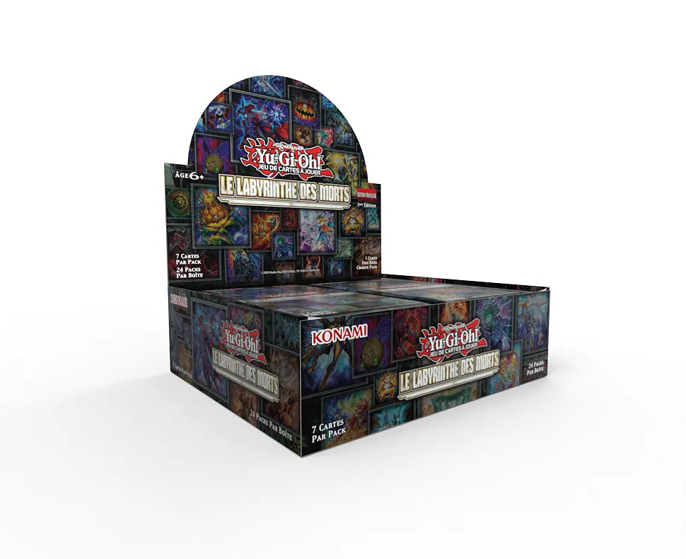 Display 24 boosters Yu-Gi-Oh! Le Labyrinthe des Morts (FR)