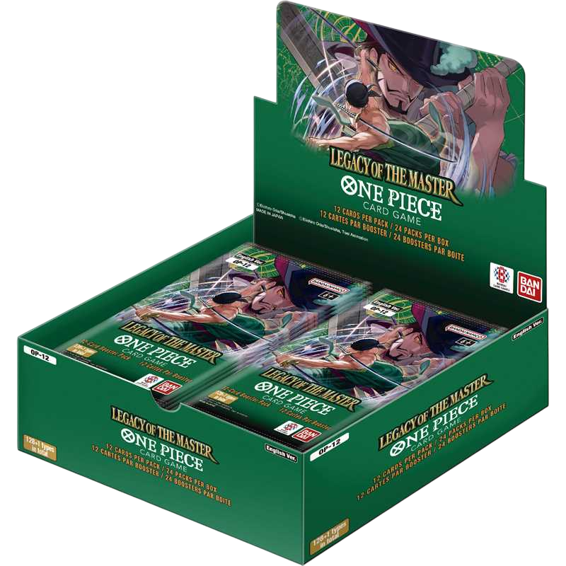Display 24 boosters One Piece Card Game OP-12 Legacy of the Master (EN)