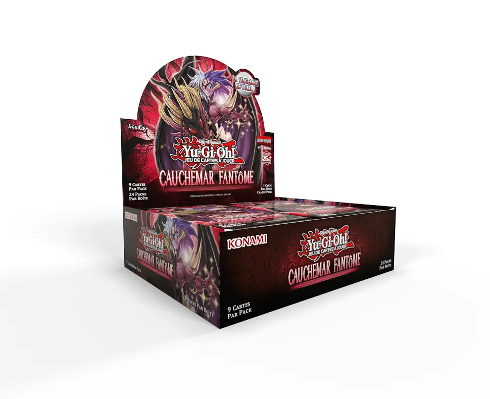 Display 24 boosters Yu-Gi-Oh! Cauchemar Fantôme (FR)