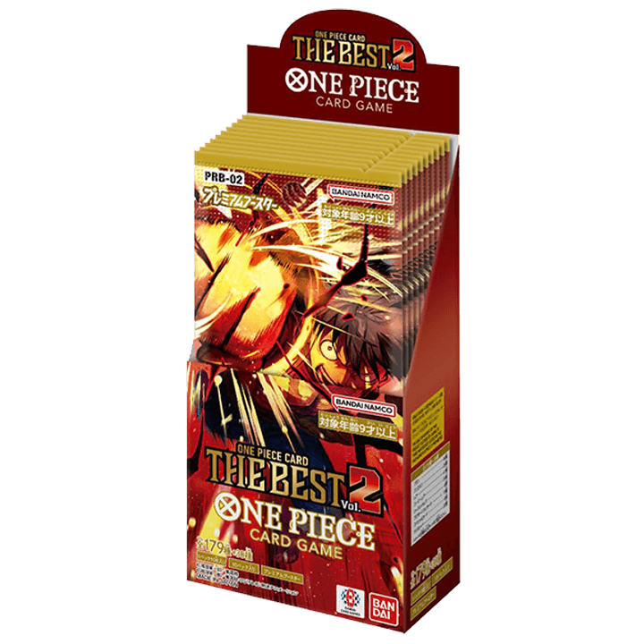 Display 10 boosters One Piece Card Game PRB-02 The Best vol.2 (JP)