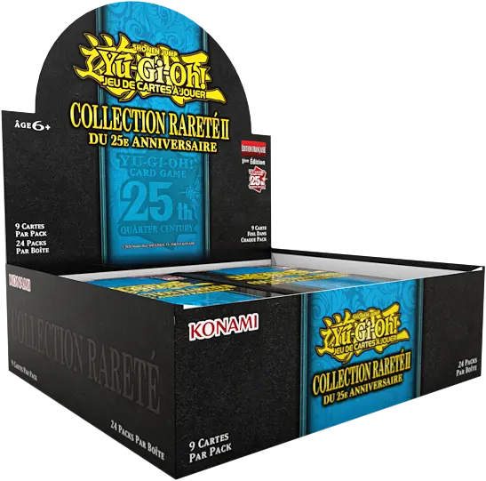 Display 24 boosters Yu-Gi-Oh! Collection Rareté du 25e Anniversaire II (FR)
