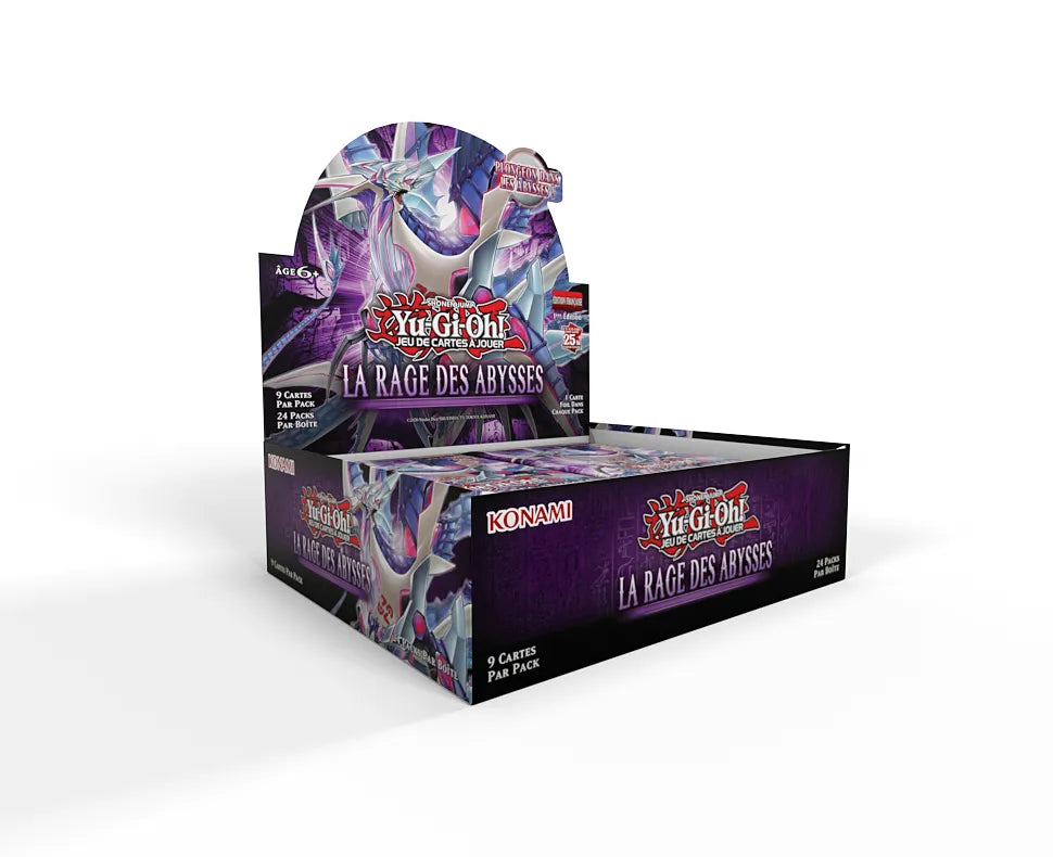 Display 24 boosters Yu-Gi-Oh! La Rage des Abysses (FR)