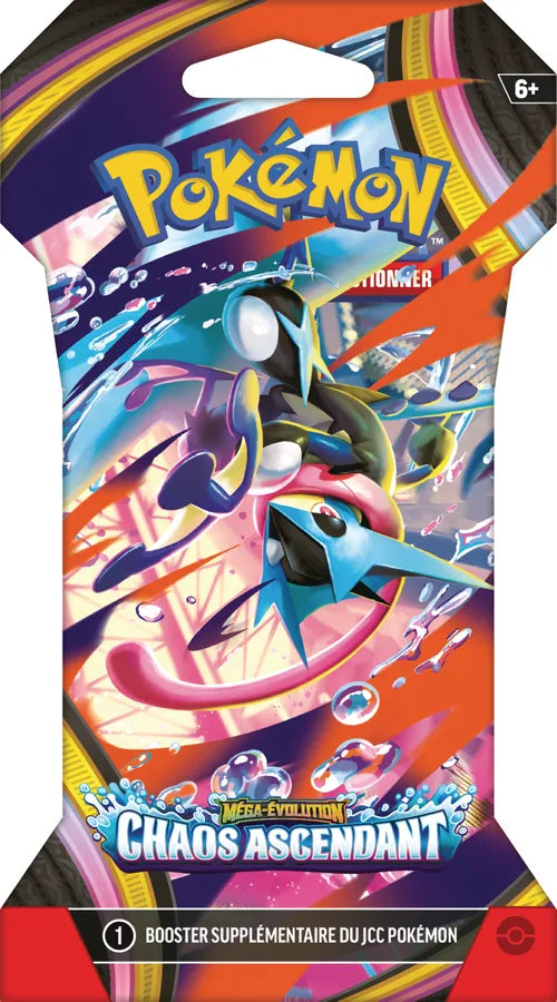 Booster sous blister Pokémon Chaos Ascendant ME04 (FR)