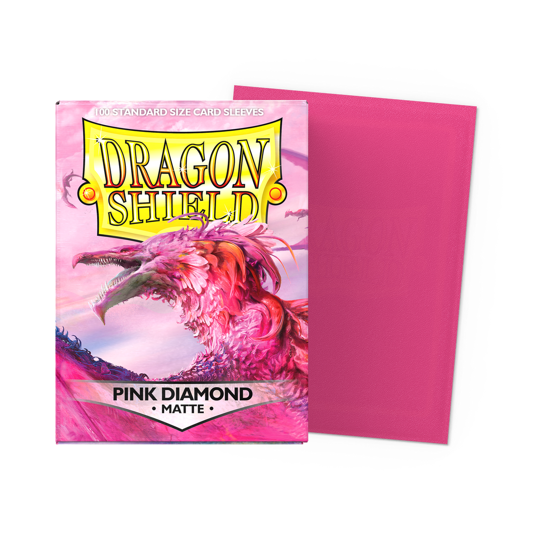 Protège-cartes Dragon Shield Matte Pink Diamond x100 (taille standard)