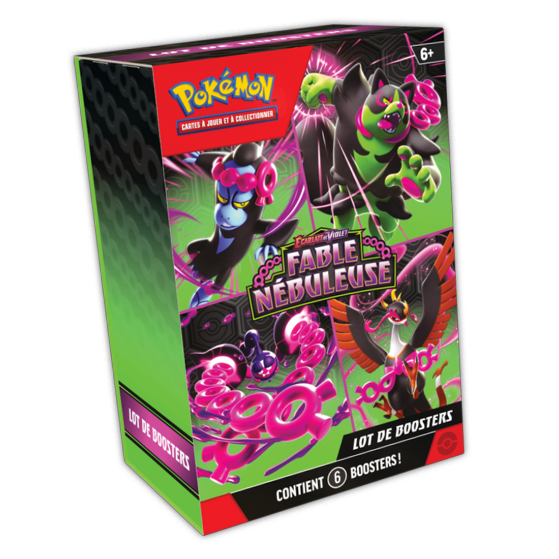 Bundle 6 boosters Pokémon Fable Nébuleuse EV6.5 (FR)