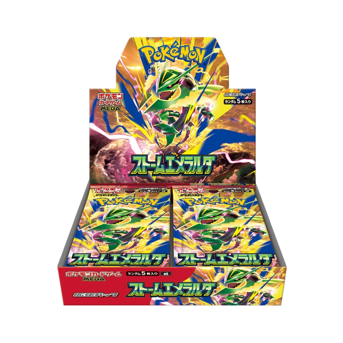 Display 30 boosters Pokémon Storm Emeralda M6 (JP)