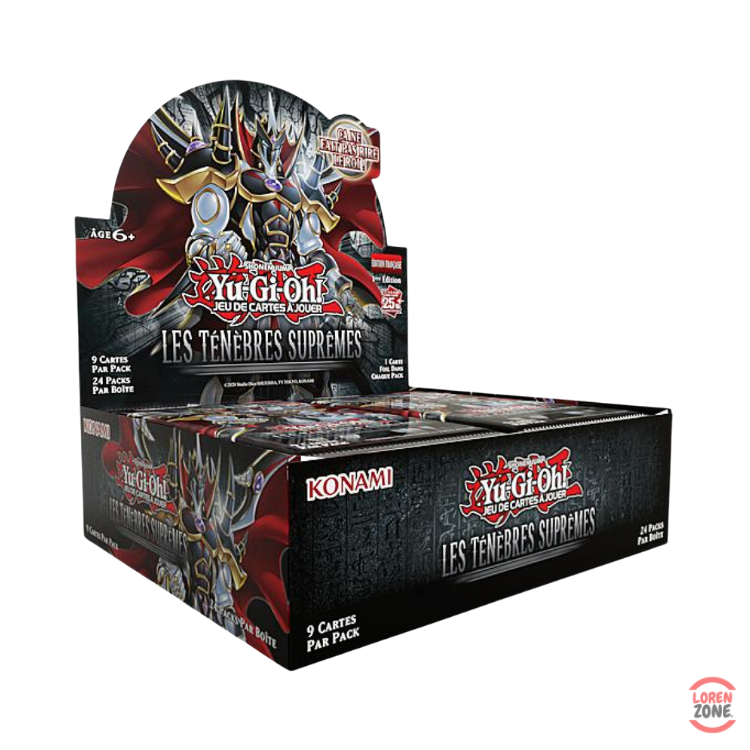 Display 24 boosters Yu-Gi-Oh! Ténèbres Suprêmes (FR)