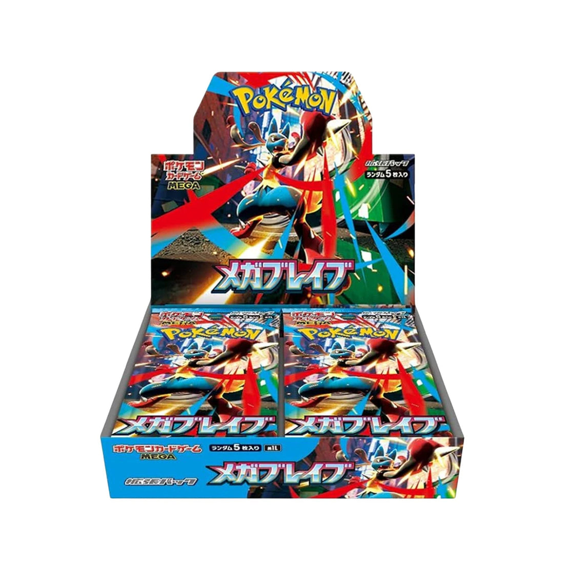 Display 30 boosters Pokémon Mega Brave M1L (JP)