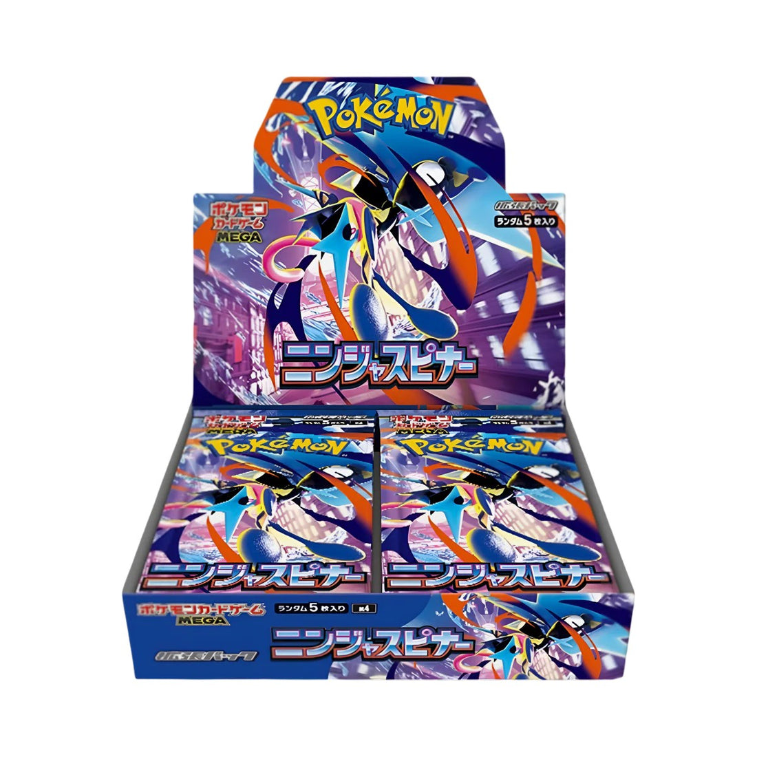Display 30 boosters Pokémon Ninja Spinner M4 (JP)