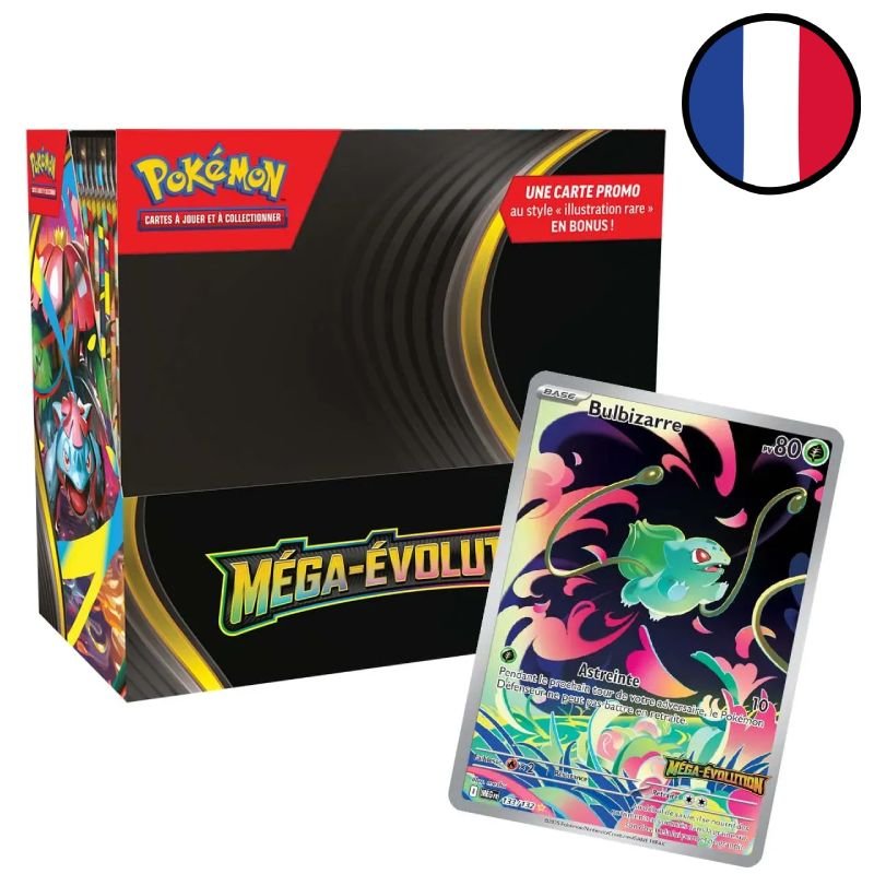 Display 36 boosters Pokémon Méga-Évolution (FR)