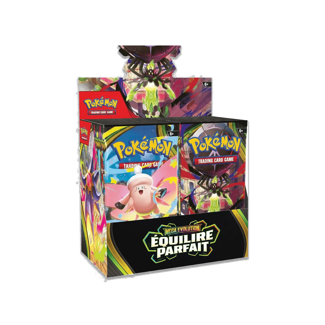 Display 36 boosters Pokémon Méga-Évolution Équilibre Parfait ME03 (FR)
