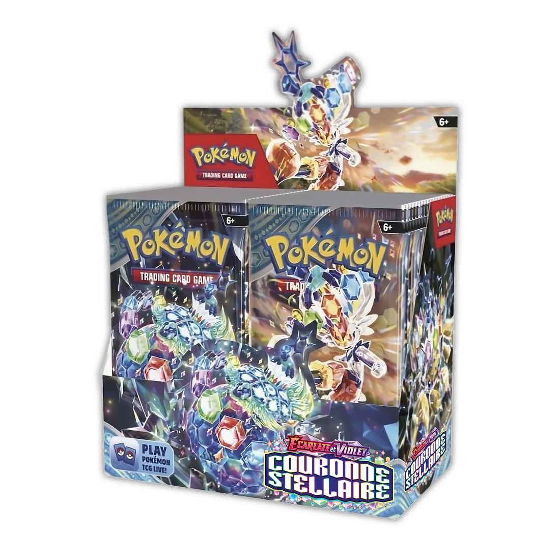 Display 36 boosters Pokémon Couronne Stellaire EV7 (FR)