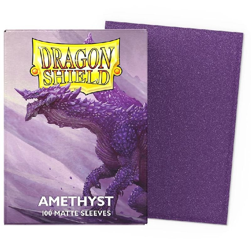 Protège-cartes Dragon Shield Matte Amethyst x100 (taille standard)