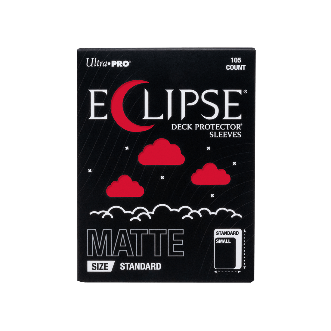 Protège-cartes Ultra Pro Eclipse Matte Apple Red x105 (taille standard)
