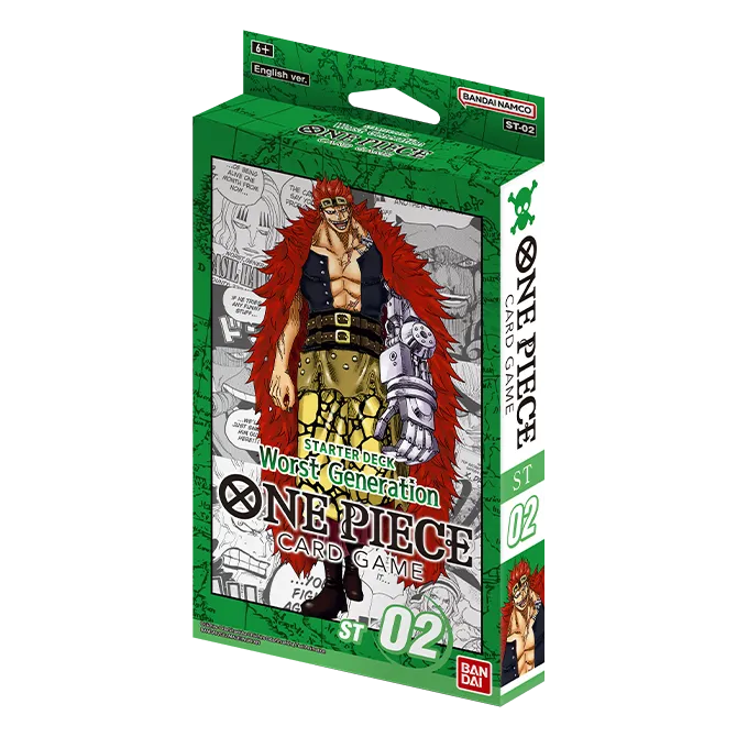 Starter Deck One Piece Card Game Worst Generation ST-02 (EN)