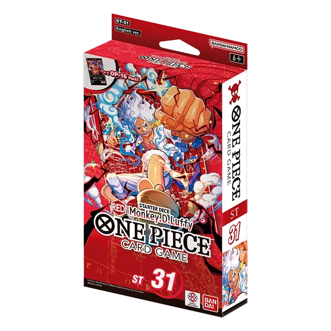 Starter Deck One Piece Card Game ST-31 Red Monkey.D.Luffy (EN)