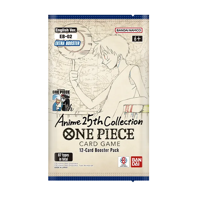 Extra Booster One Piece Card Game EB-02 Anime 25th Collection (EN)