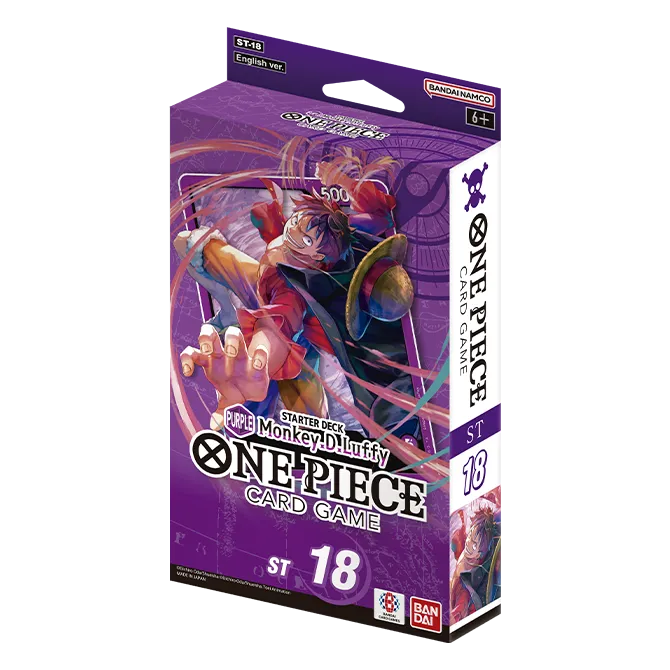 Starter Deck One Piece Card Game Purple Monkey.D.Luffy ST-18 (EN)
