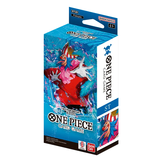 Starter Deck One Piece Card Game ST-25 Bleu Baggy (FR)